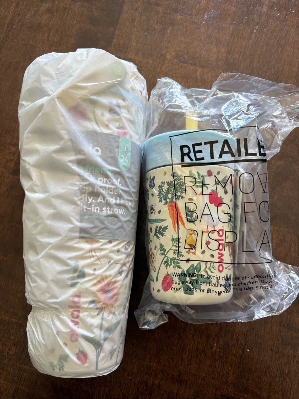 2 Owala tumblers Mother’s Day themed 30 oz and 12oz